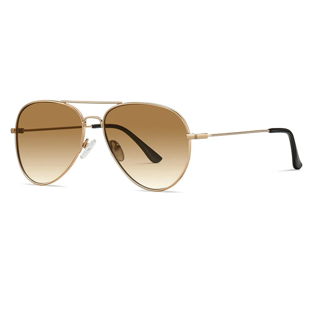 Occhiali da Sole Unisex Techsuit 3025, Protezione UV, Oro Marrone - immagine 1