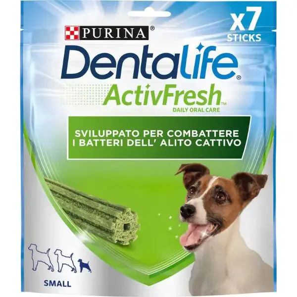 Purina Dentalife Activ Fresh Snack igiene orale Cane Small 7 Stick - immagine 1
