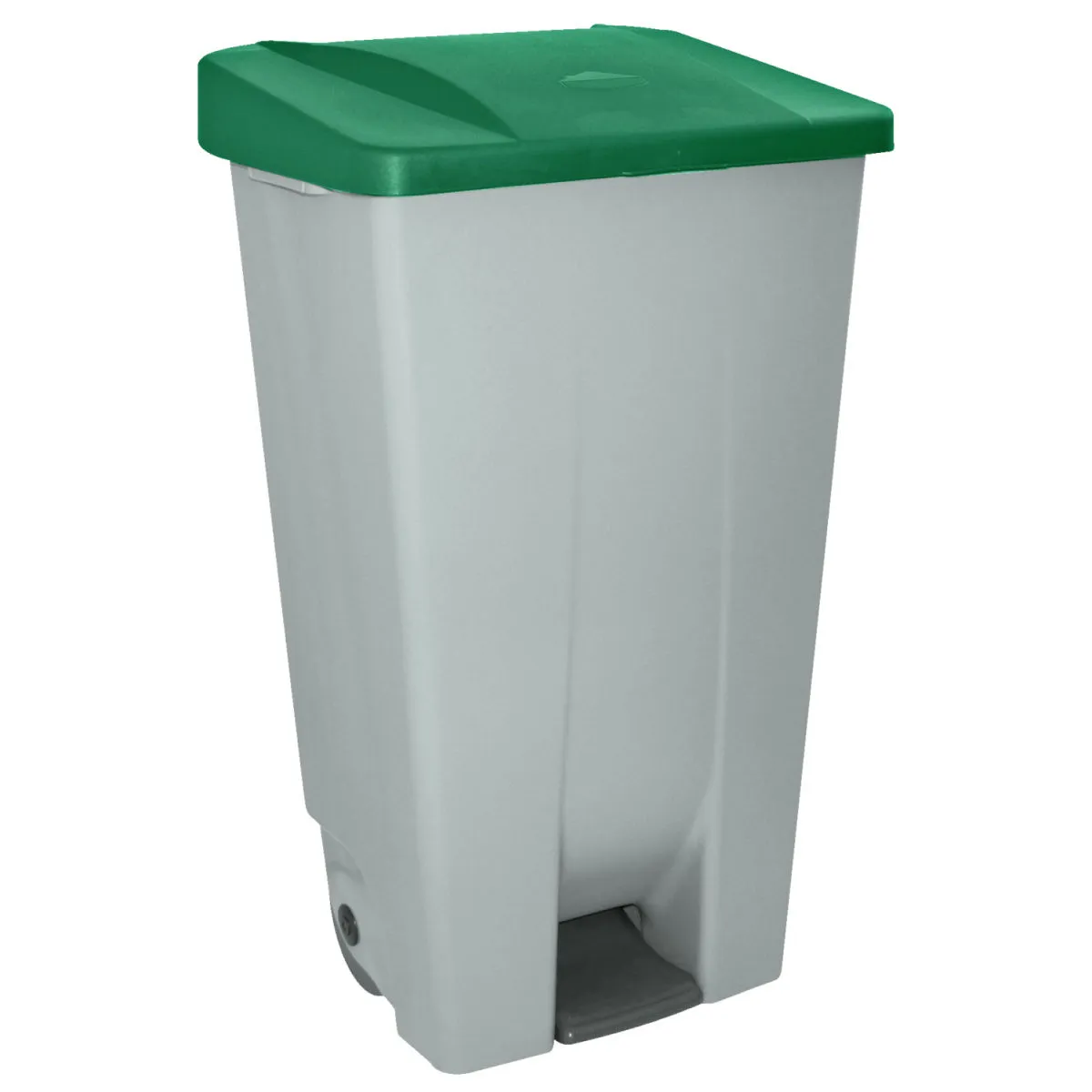 Denox Pattumiera Bales; 120000 ml, 51x87.5x42.5 cm (LxHxP); grigio/verde - immagine 1