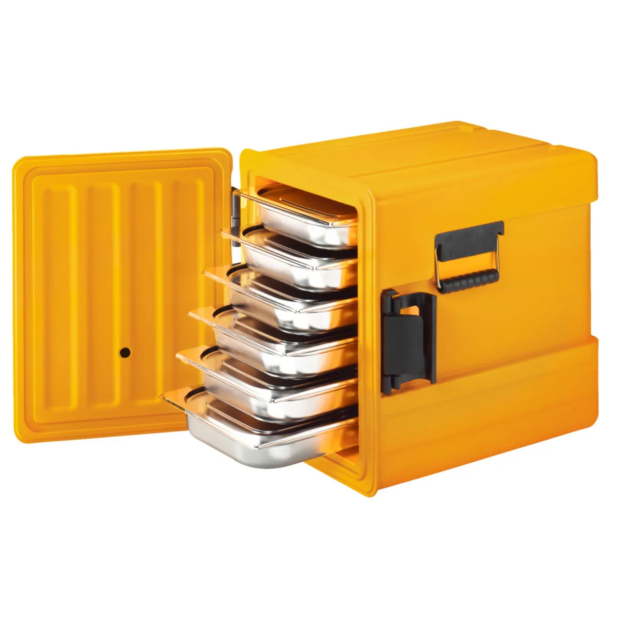 Avatherm Contenitore isotermico Apertura frontale grande M601; 83000 ml, 45x62.5x57.5 cm (LxLxH); arancione - immagine 1