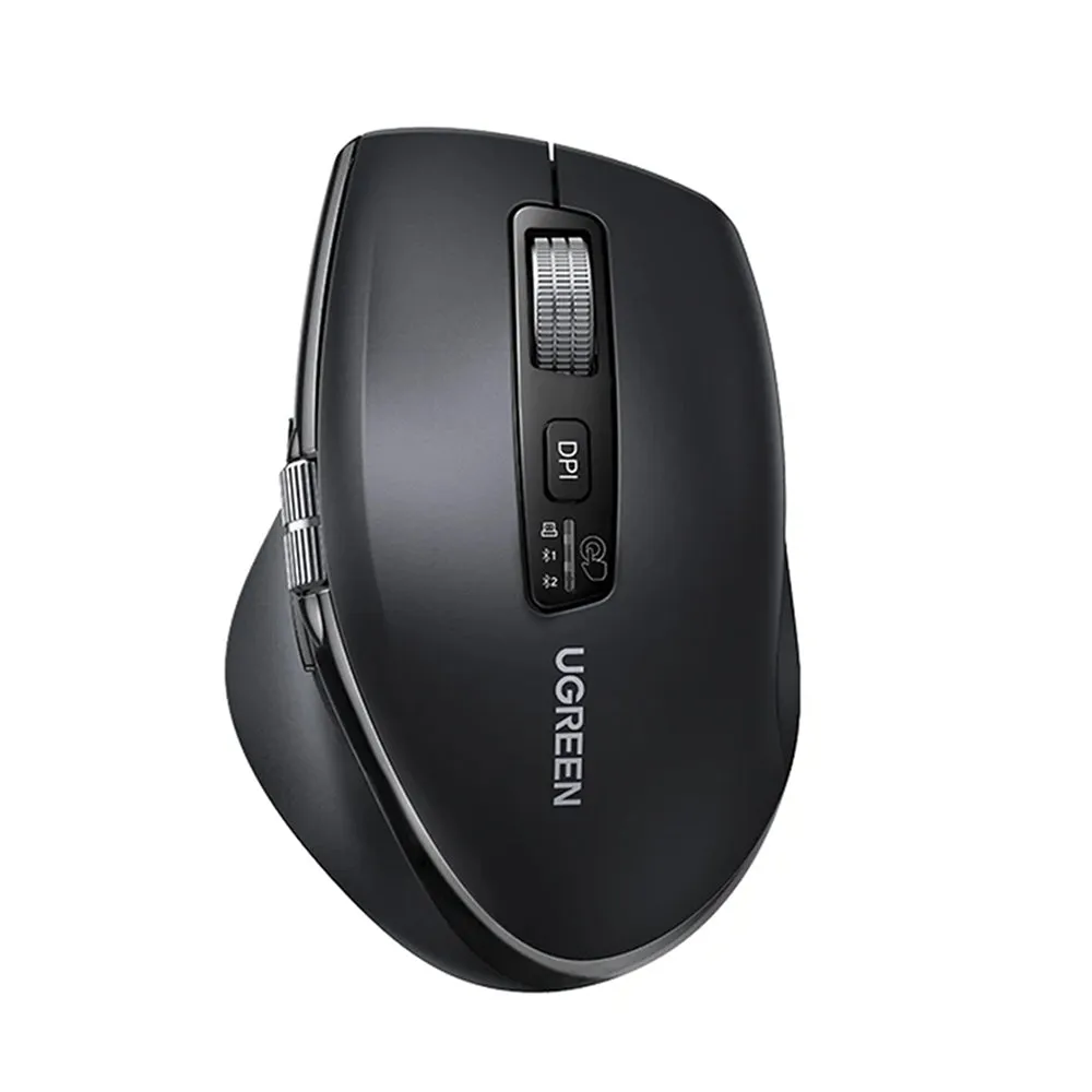 Mouse Wireless UGREEN M751, 5000DPI, BT / Wi-Fi, Nero - immagine 1