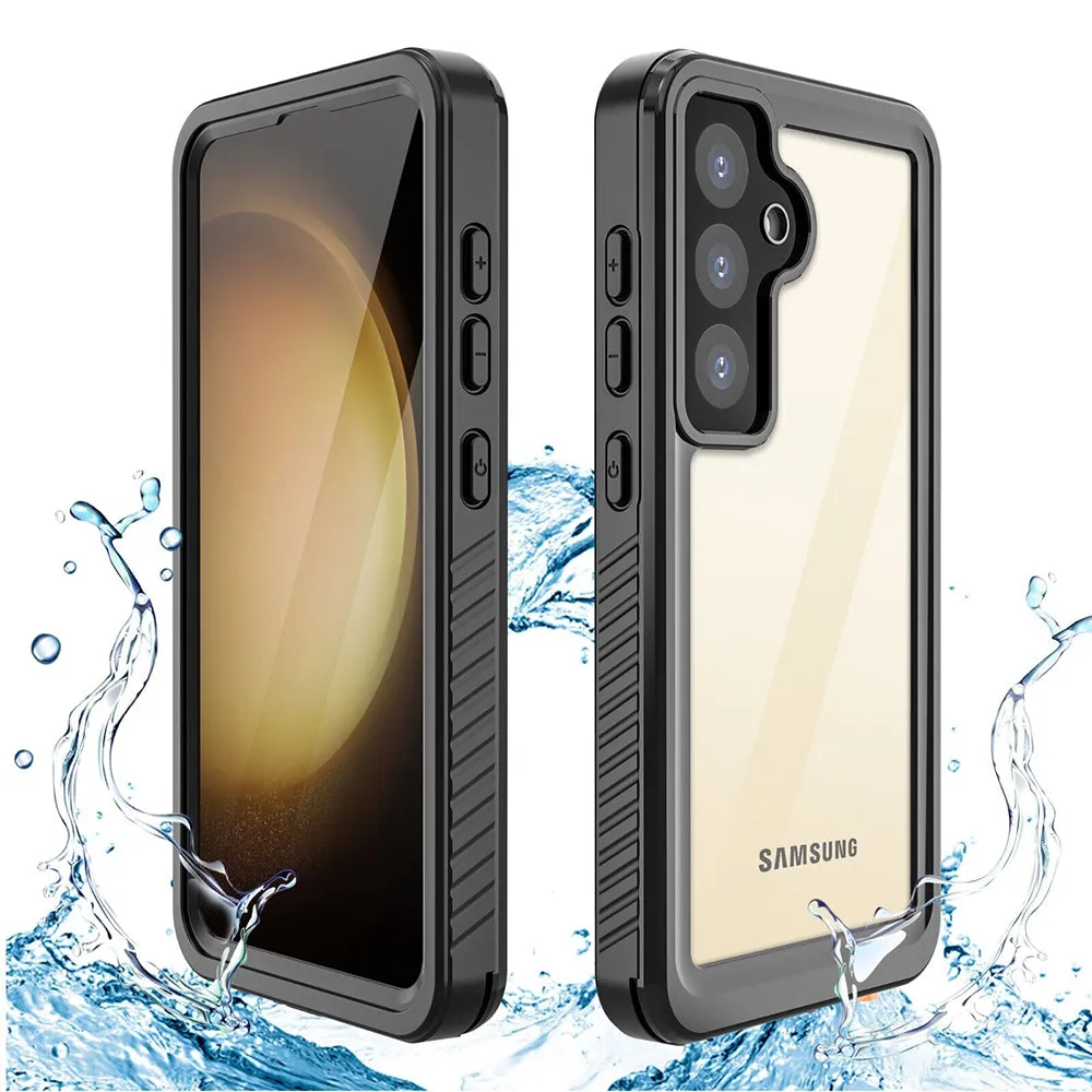 Custodia Waterproof per Samsung Galaxy S24+ S926, ShellBox, Nera - immagine 1
