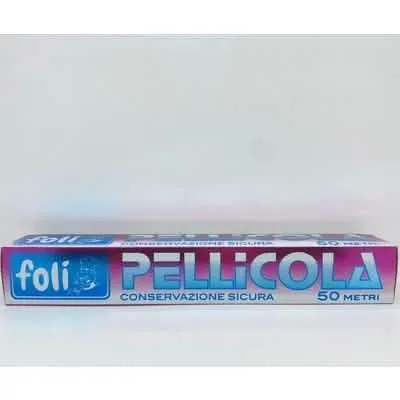 Pellicola FOLIROLL 50MT per Conservazione e Cucina - immagine 1