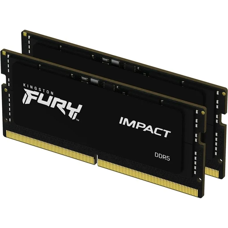 Kingston FURY Impact SO-DIMM DDR5 5600 MHz 32 GB 2x16 GB CL40 - immagine 1