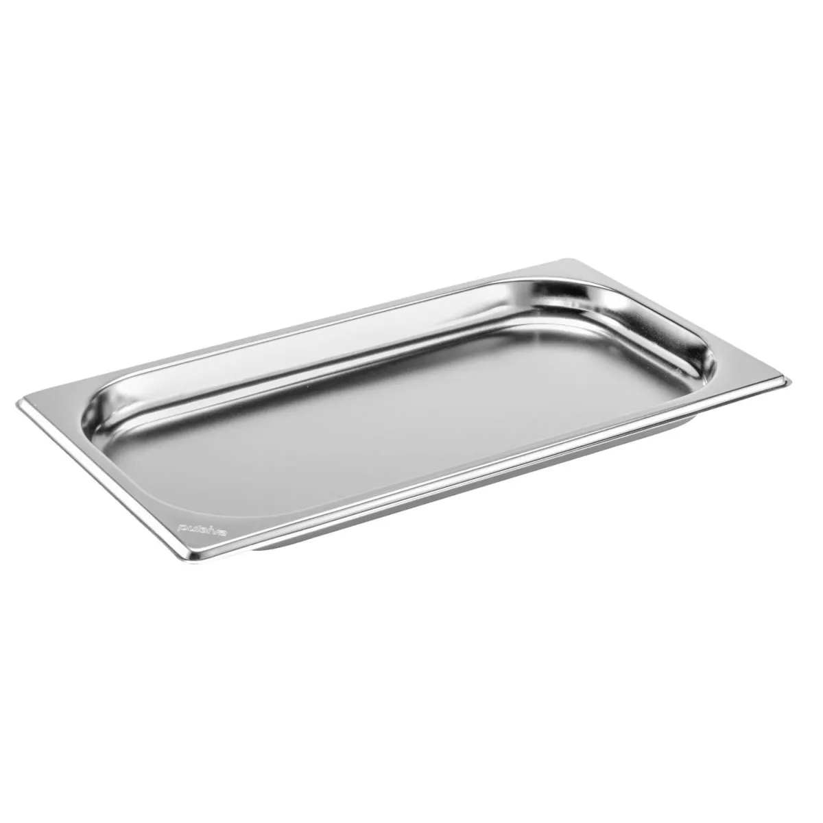 PULSIVA Contenitore gastronorm 1/3 Basic; GN 1/3, 0.9 l, 32.5x17.6x2 cm (LxLxP); argento - immagine 1