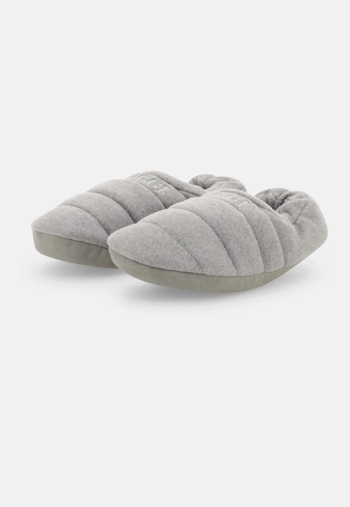Boggi, Pantofole In Misto Lana, Uomo, Light grey, Taglia: 41/42 - immagine 3