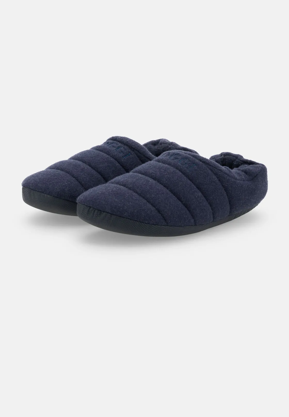 Boggi, Pantofole In Misto Lana, Uomo, Navy, Taglia: 39/40 - immagine 3