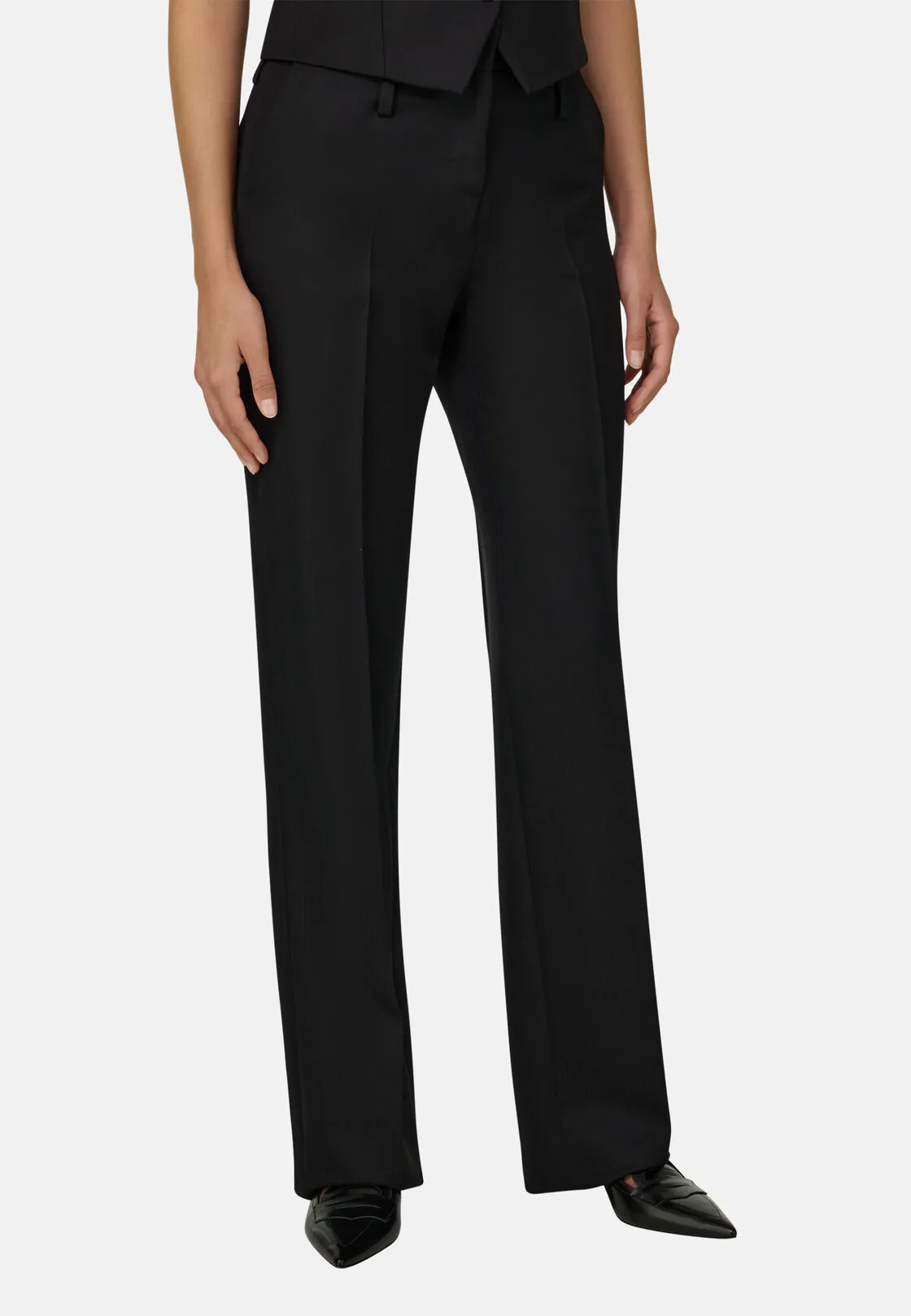 Boggi, Pantalone Side Adjust, Donna, Nero, Taglia: XS - immagine 1