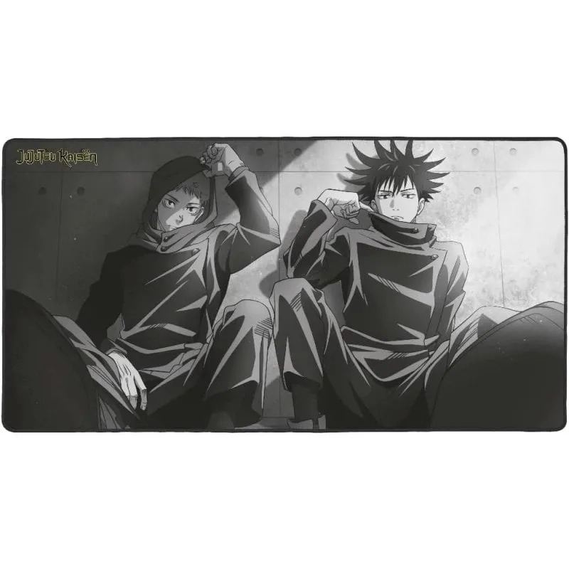 Tappetino per mouse da gioco Konix XXL Jujutsu Kaisen Yuji e Megumi 90x46 cm - immagine 1