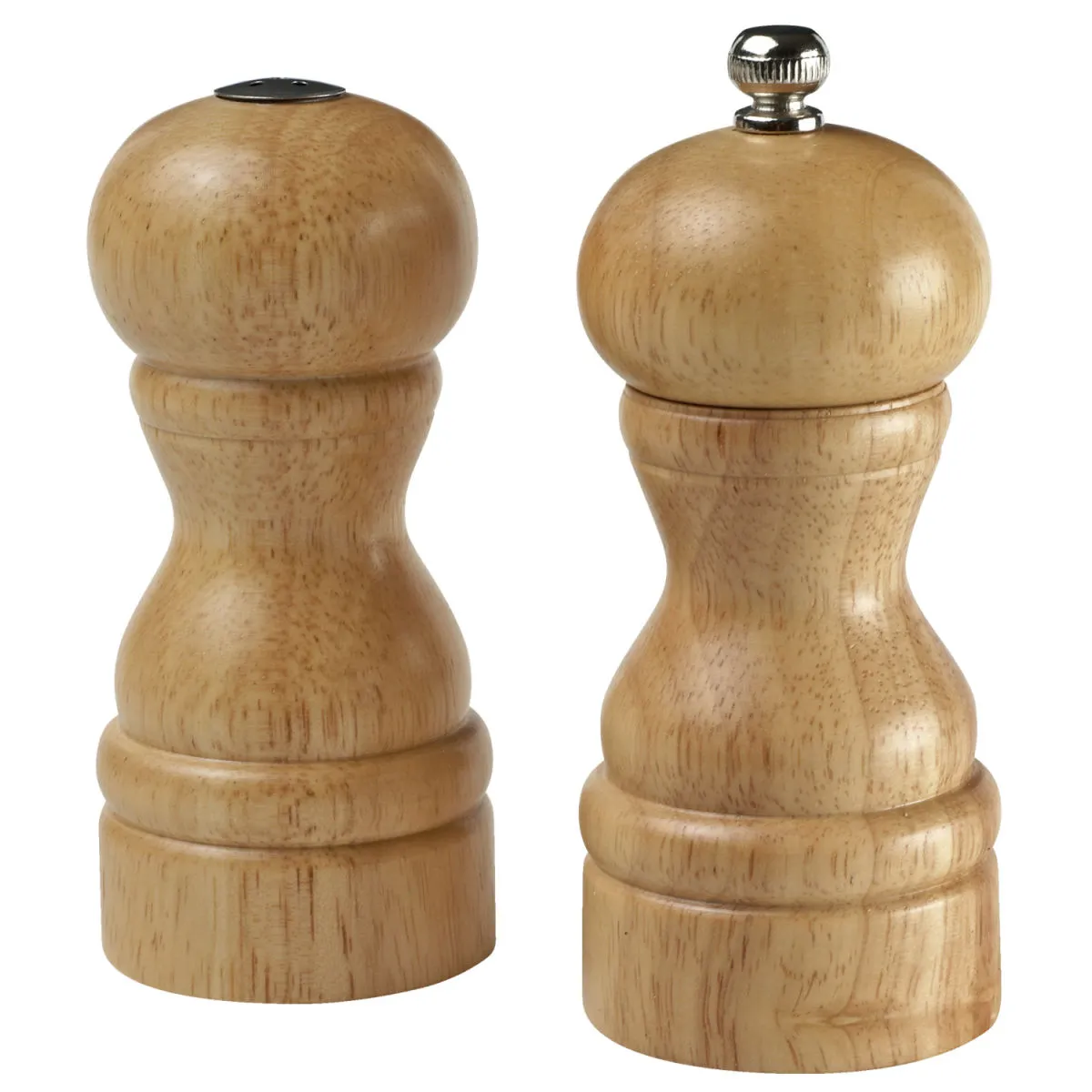 PULSIVA Set saliera e macinapepe Mezza; 5.5x13 cm (ØxH); naturale - immagine 1