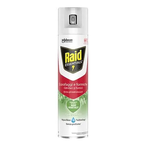 Raid Scarafaggi e Formiche Spray Essenziale 400ML - immagine 1