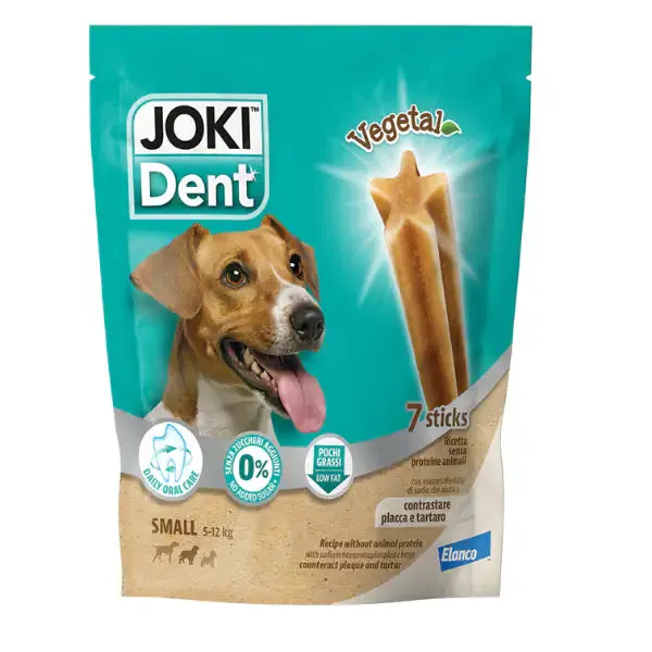 Joki Dent Vegetal snack dentali vegetali per cani Elanco Small 7 Stick - immagine 1