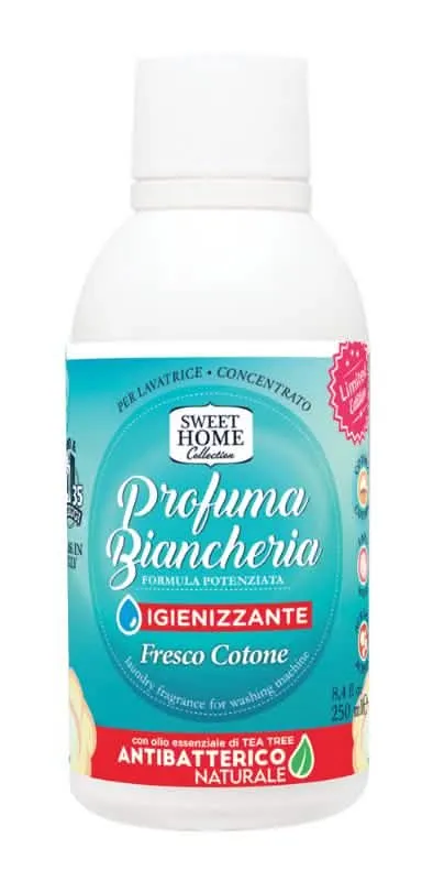 Diffusore Ambiente Sweet Home Profumata Bianco 250ml Fresco Cotone - immagine 1