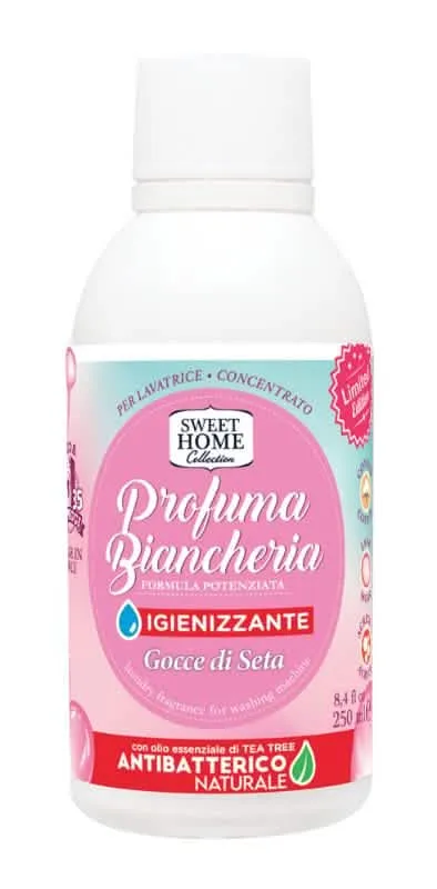 Profumo per Ambiente Sweet Home Profumata Bianc 250ml Gocce Seta - immagine 1