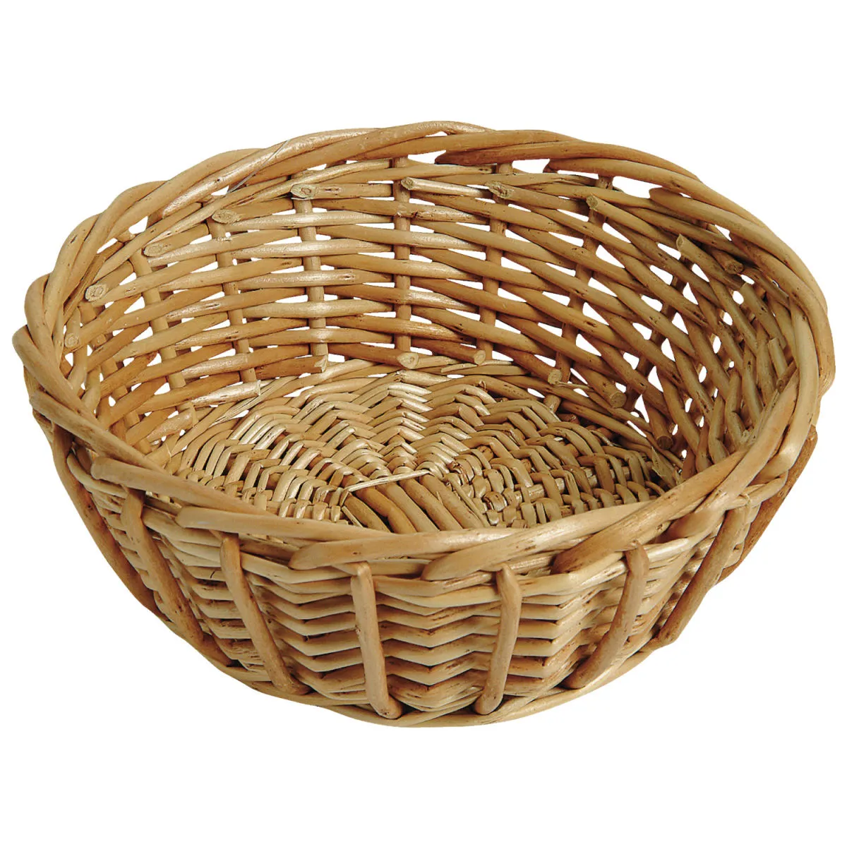 PULSIVA Cestino per il pane in vimini; 20x7 cm (ØxH); naturale; rotonda - immagine 1