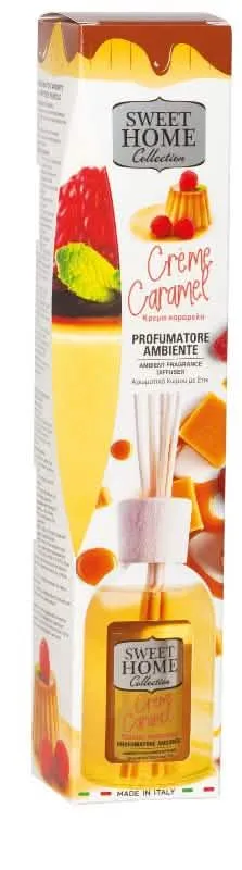 Deodorante Sweet Home Crema Caramello 100ml con Bastoncini - immagine 1