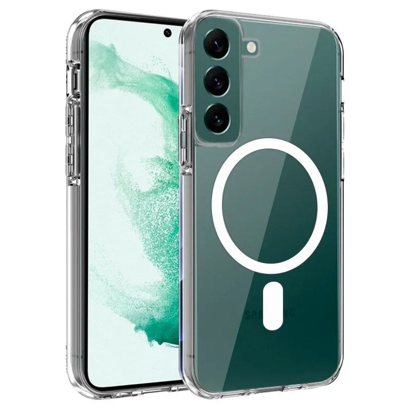 Fantastica custodia magnetica trasparente per Samsung S906 Galaxy S22 Plus - immagine 1