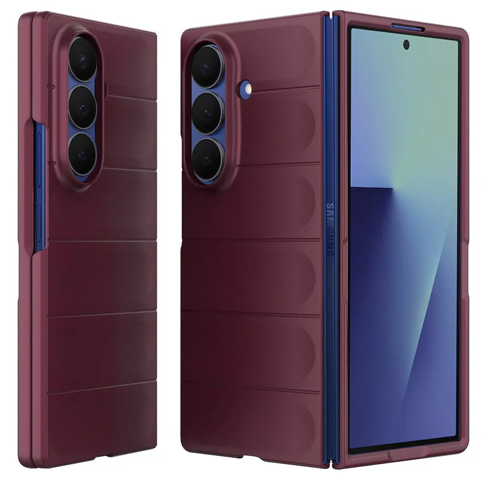 Custodia per Samsung Galaxy Z Fold7 F966, Techsuit, Magic Shield, Vinaccia - immagine 1
