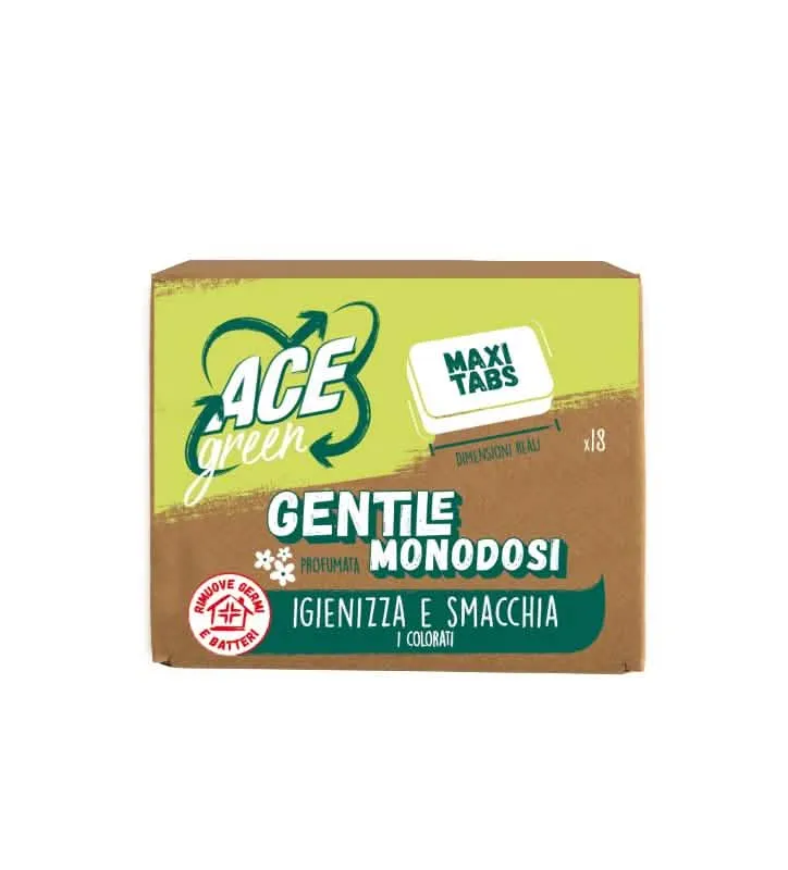 ACE CANDEG Gentile Verde - 18 Compresse per il Benessere Domestico - immagine 1