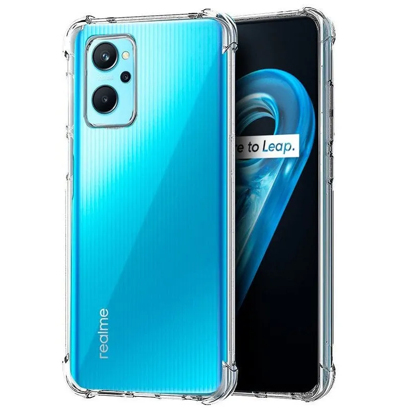 Fantastica custodia antishock trasparente per Realme 9i / Oppo A76 / A96 - immagine 1