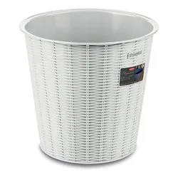 Cestino gettacarte plastica (28x26,5cm) ELEGANCE Bianco 29700 - immagine 1