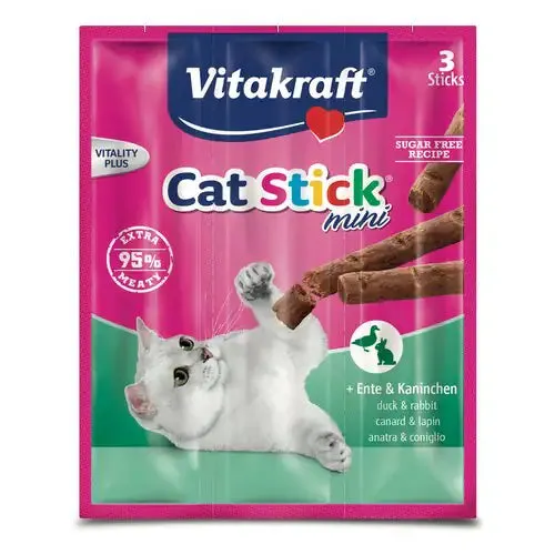 Vitakraft Cat Stick Mini 18 gr Anatra e coniglio - immagine 1