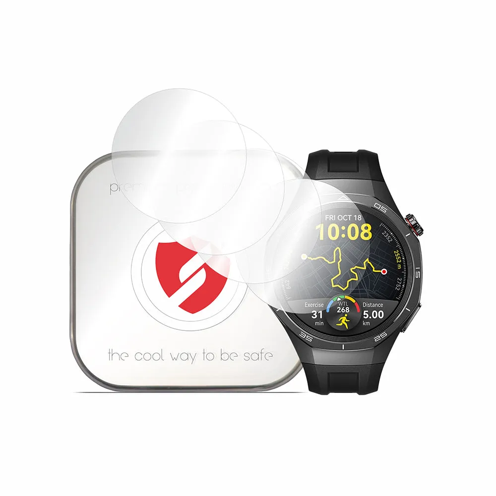 Pellicola Protettiva Smart Protection Premium Classic per Huawei Watch GT 5 Pro 46mm, Set da 4 pezzi, Plastica - immagine 1