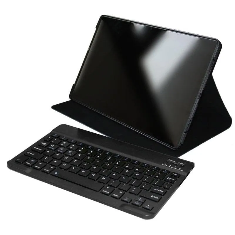 Custodia SilverHT Black Wave con tastiera Bluetooth per Lenovo M10.6 HD Plus 3a generazione (TB-X505F) - immagine 1