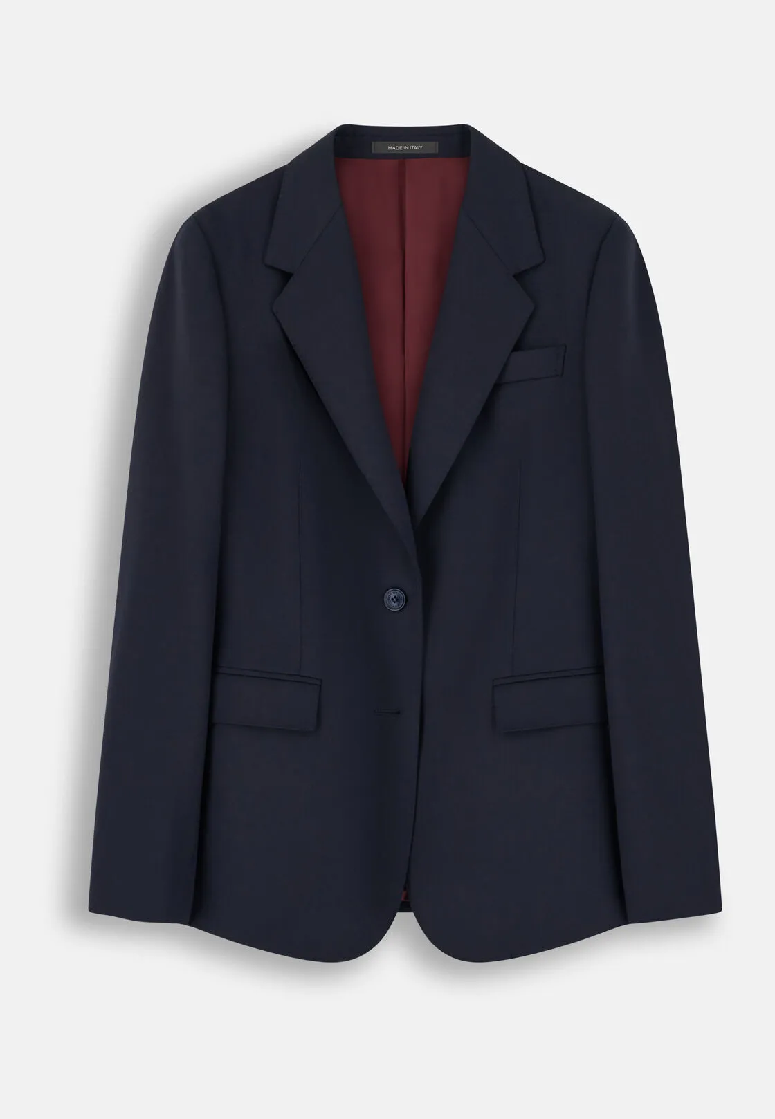 Boggi, Giacca Monopetto Di Misto Lana, Donna, Navy, Taglia: M - immagine 5