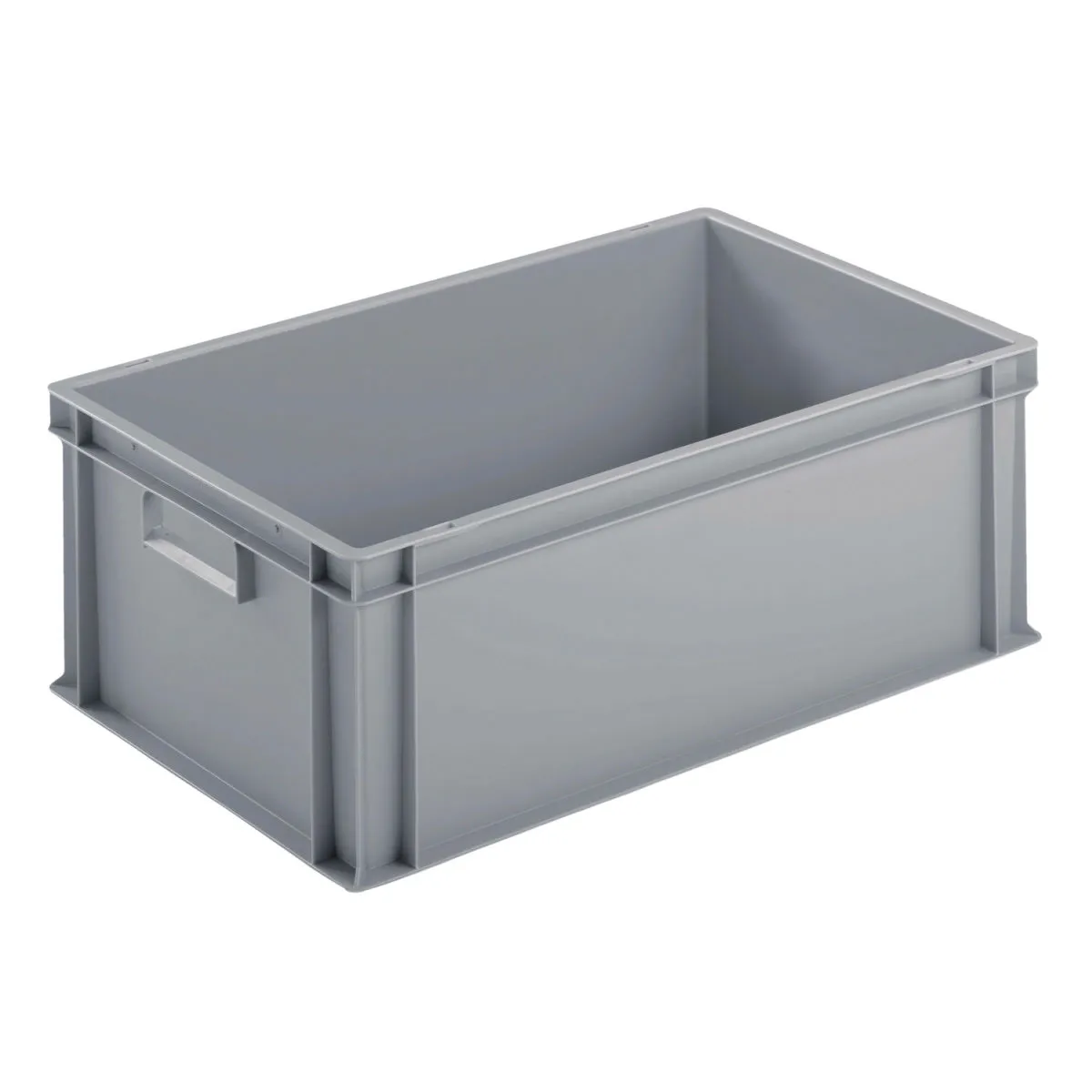 Ringoplast Contenitori impilabili EURO chiusi; 44900 ml, 40x60x22 cm (LxLxH); grigio - immagine 1