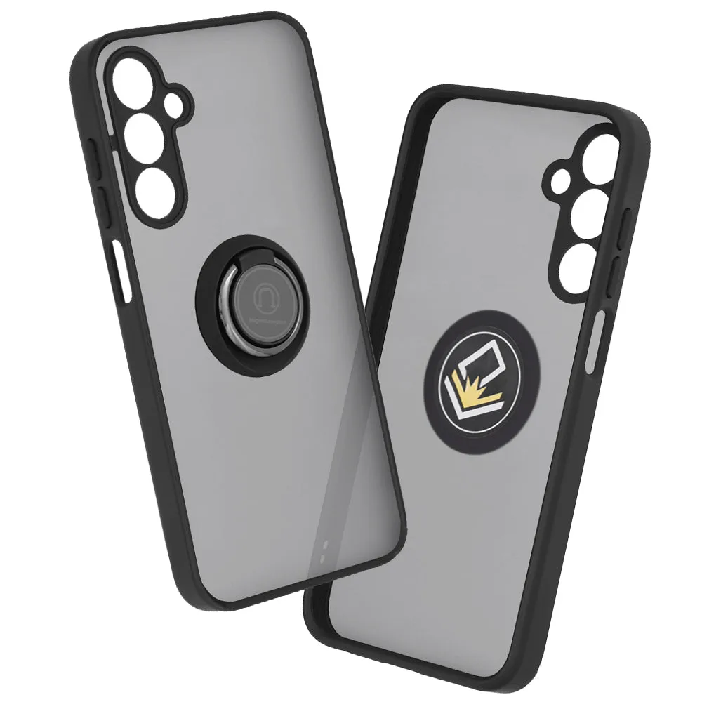 Custodia per Samsung Galaxy A25 A256, Techsuit, Glinth, Nera - immagine 1