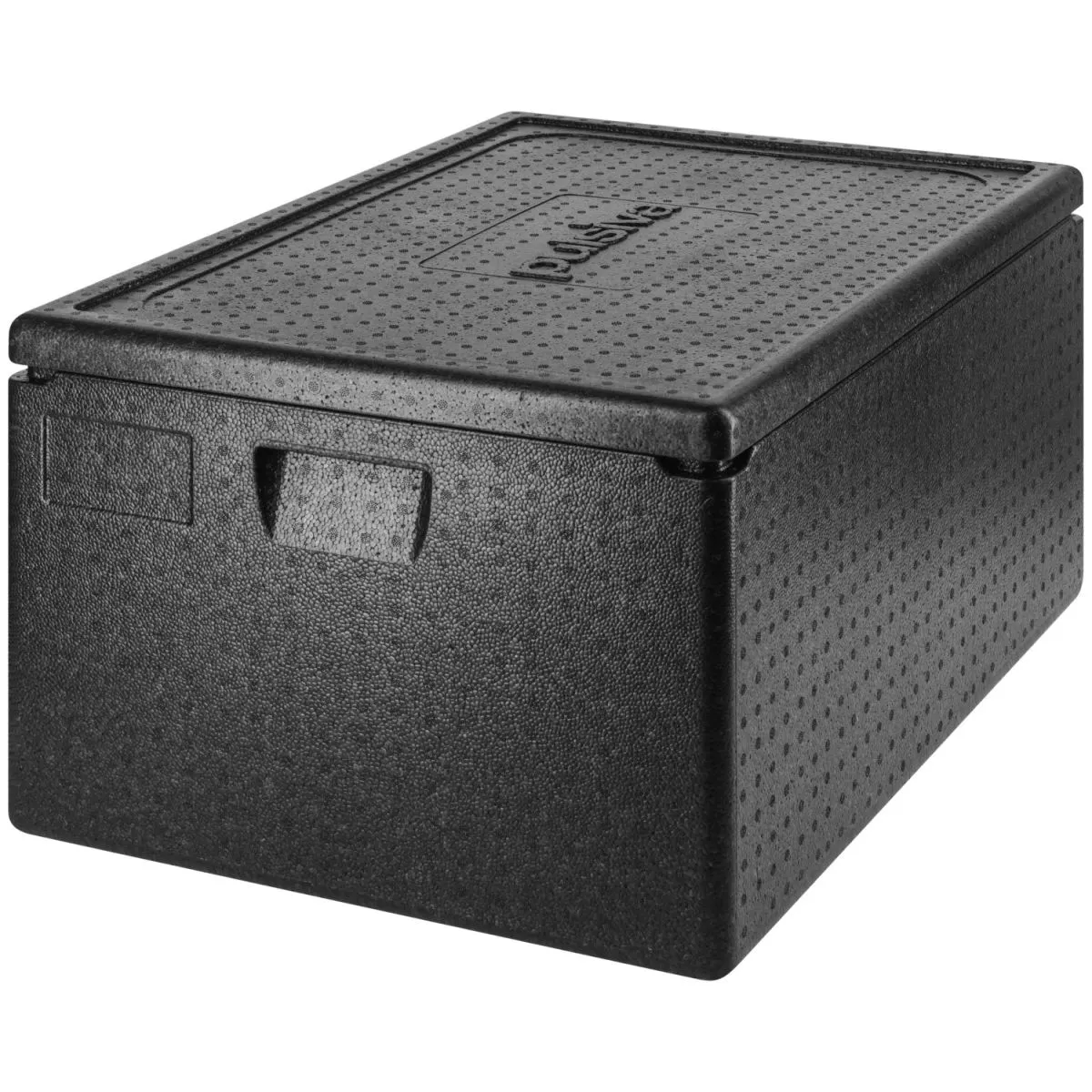 PULSIVA Contenitore isotermico Allround; 80000 ml, 68.5x48.5x36 cm (LxLxH); nero - immagine 1