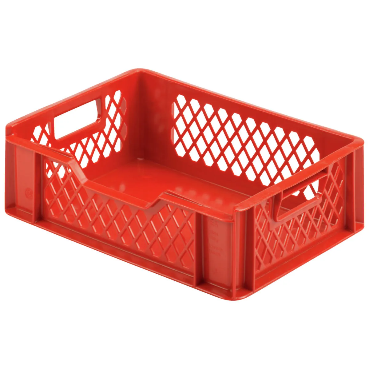 Ringoplast Contenitore impilabile Euro a grata; 11700 ml, 40x30x12.5 cm (LxLxH); rosso - immagine 1