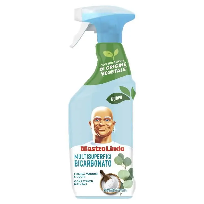 Spray Bicarbonato MASTROLINDO 500ML - Soluzione Multiuso per la Casa - immagine 1