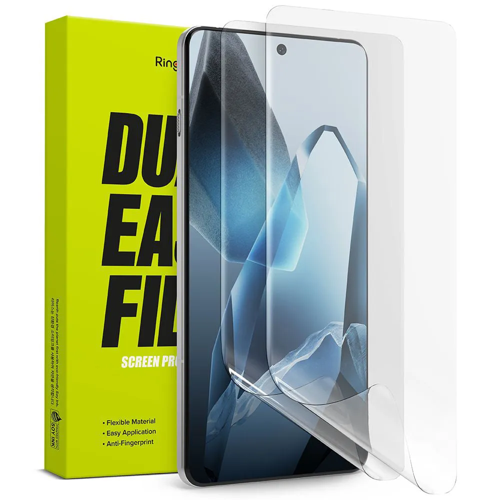 Pellicola protettiva per schermo Ringke Dual Easy per OnePlus 13, plastica, set da 2 pezzi - immagine 1