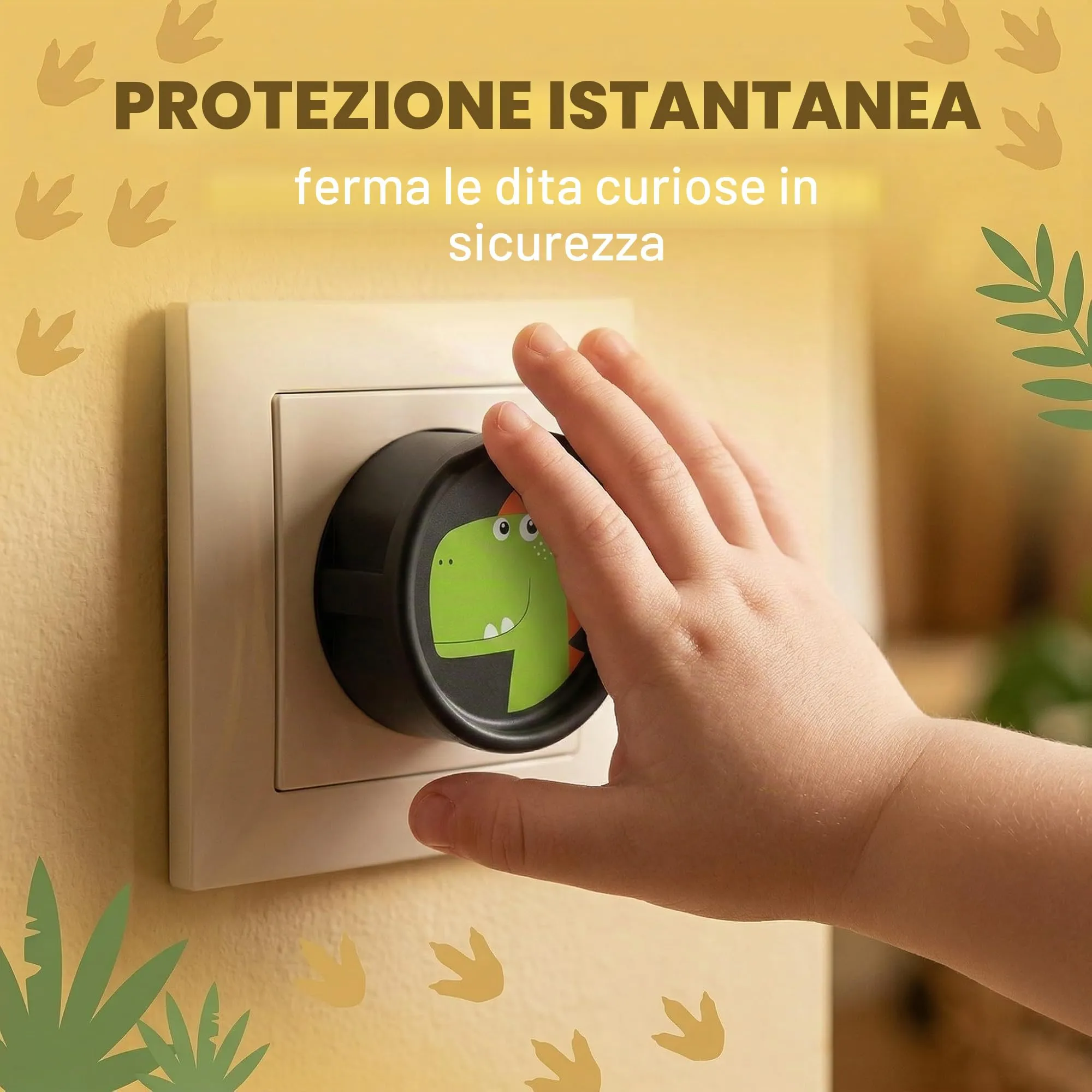 BDEPSTR Copriprese per Bambini, 5 Pezzi Copri Prese Bambini, Protezioni per Prese in Silicone,Copriprese di Sicurezza per Bambinis, Cucine, Bagni, Copripreses a Prova di Schizzi(C) - immagine 5