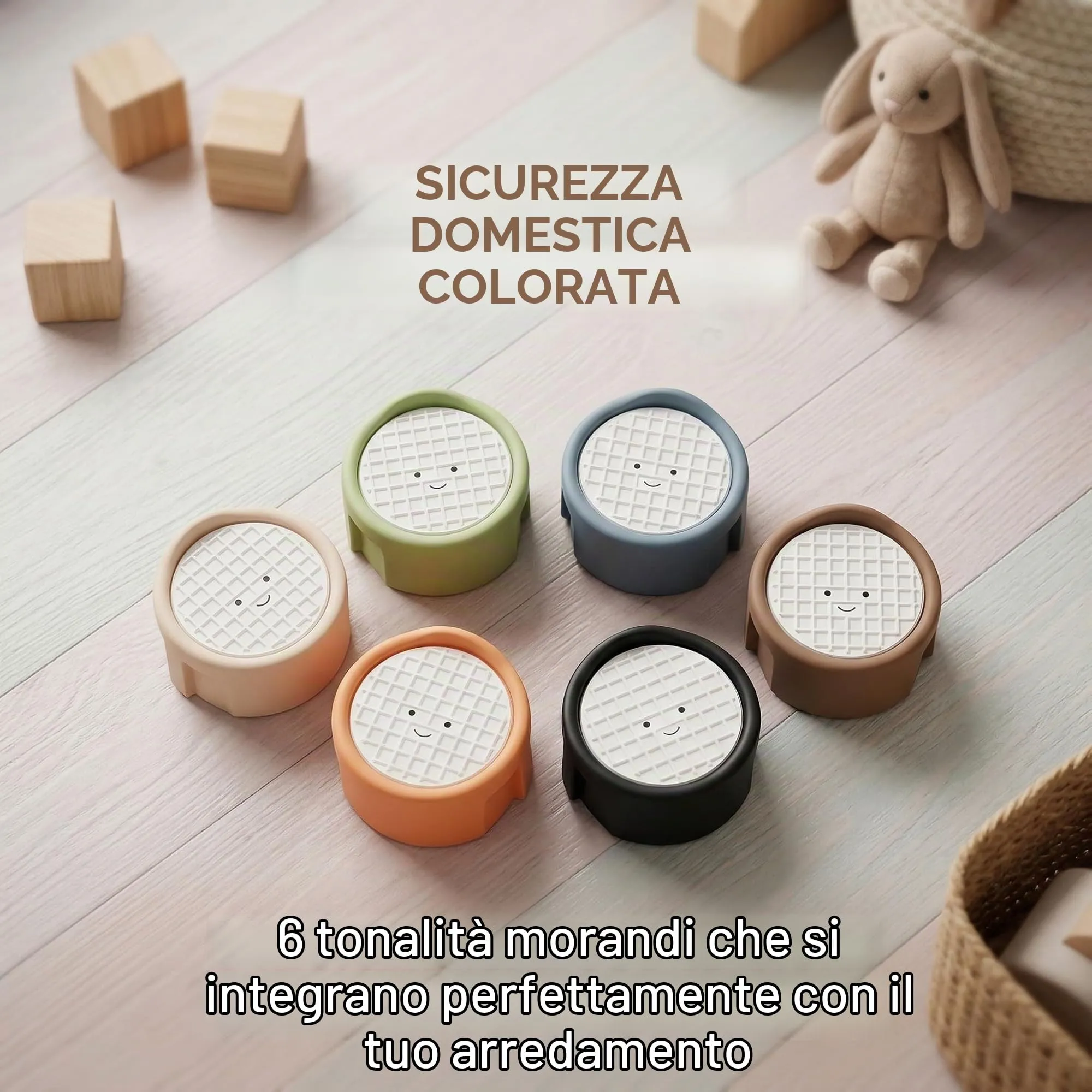 BDEPSTR Copriprese per Bambini, 6 Pezzi Copri Prese Bambini, Protezioni per Prese in Silicone,Copriprese di Sicurezza per Bambinis, Cucine, Bagni, Copripreses a Prova di Schizzi(A) - immagine 6