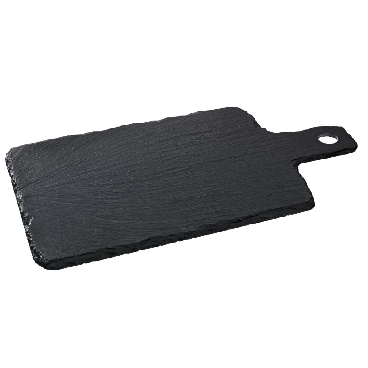 VEGA Piatto in ardesia Patara rettangolare, con manico; 27x20x0.5 cm (LxLxH); nero; rettangolare - immagine 1