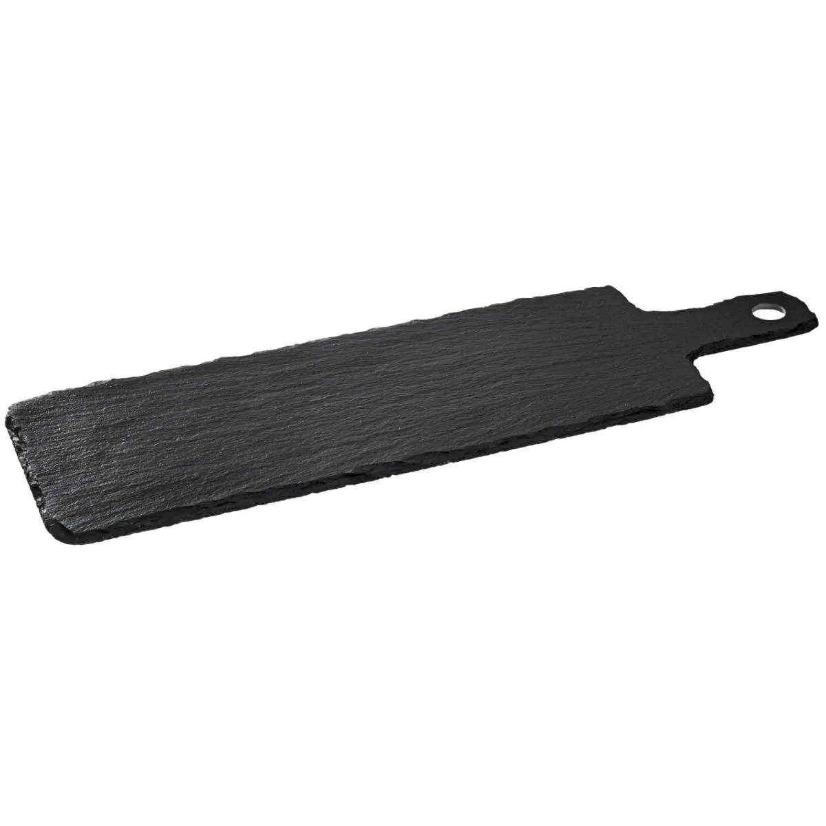 VEGA Piatto in ardesia Patara rettangolare, con manico; 40x15x0.5 cm (LxLxH); nero; rettangolare - immagine 1