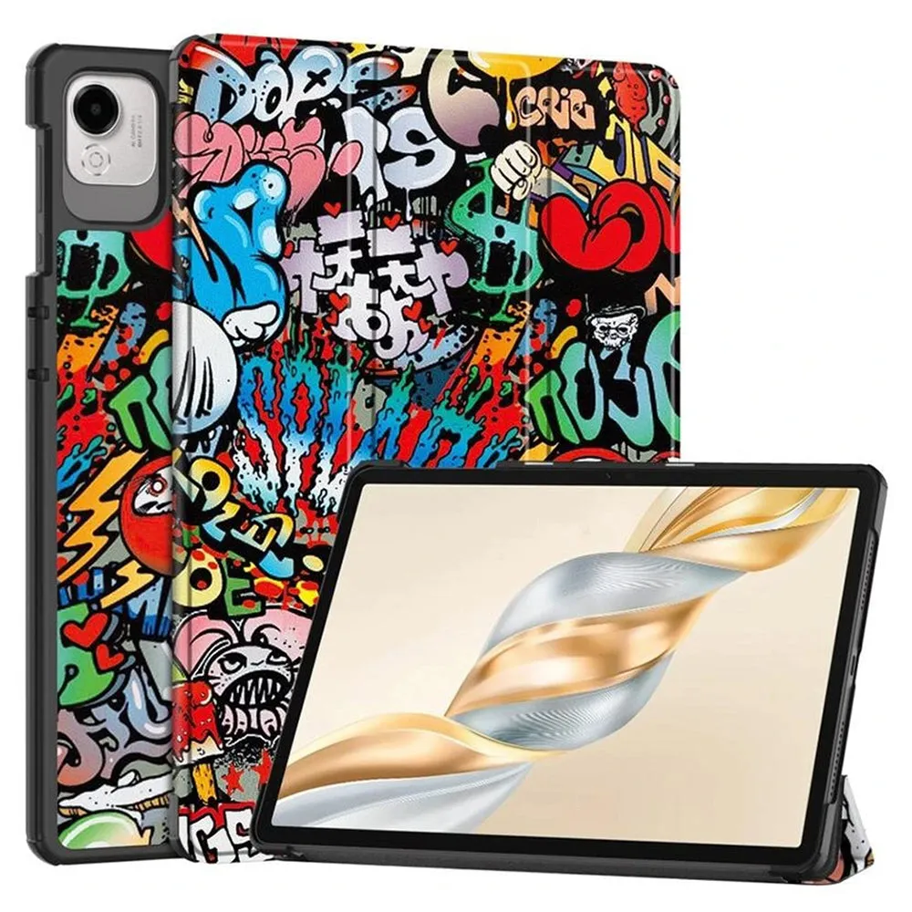 Custodia per Honor Pad X9a / X9 / X8 Pro, Techsuit, FoldPro Urban Vibe, Multicolore - immagine 1
