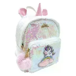 Zainetto gioco e tempo libero Dreamycor con paillettes MAGIC UNICORN 16200 - immagine 1