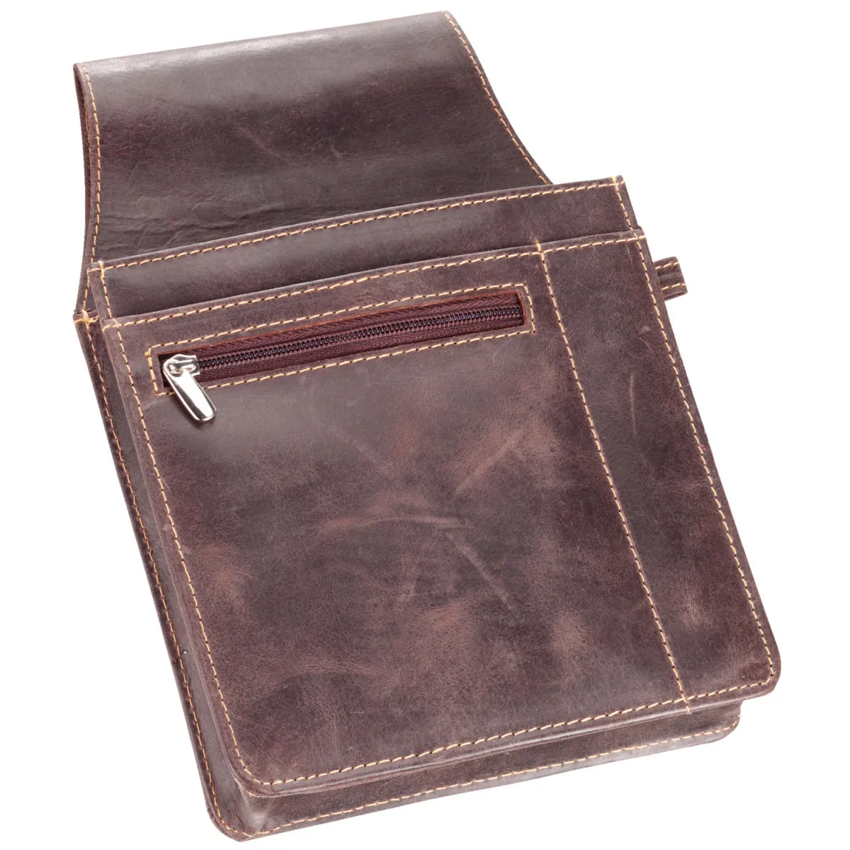 PULSIVA Portaborsello per cameriere Zell; 15x23 cm (LxL); marrone; rettangolare - immagine 1