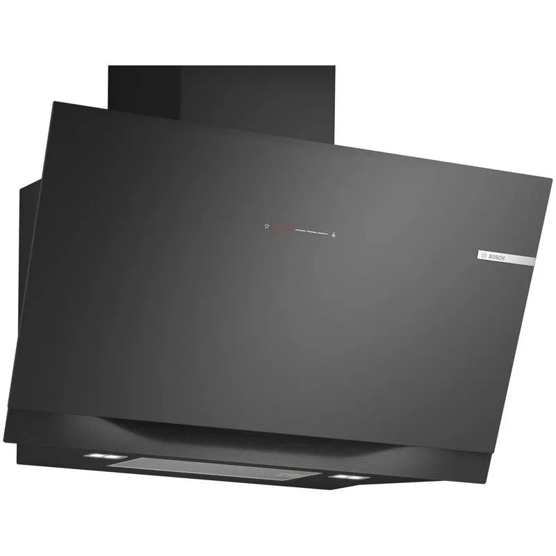 Cappa a parete Bosch Serie 8 DWK91LT60 Nera 441 m³/h A+ - immagine 1