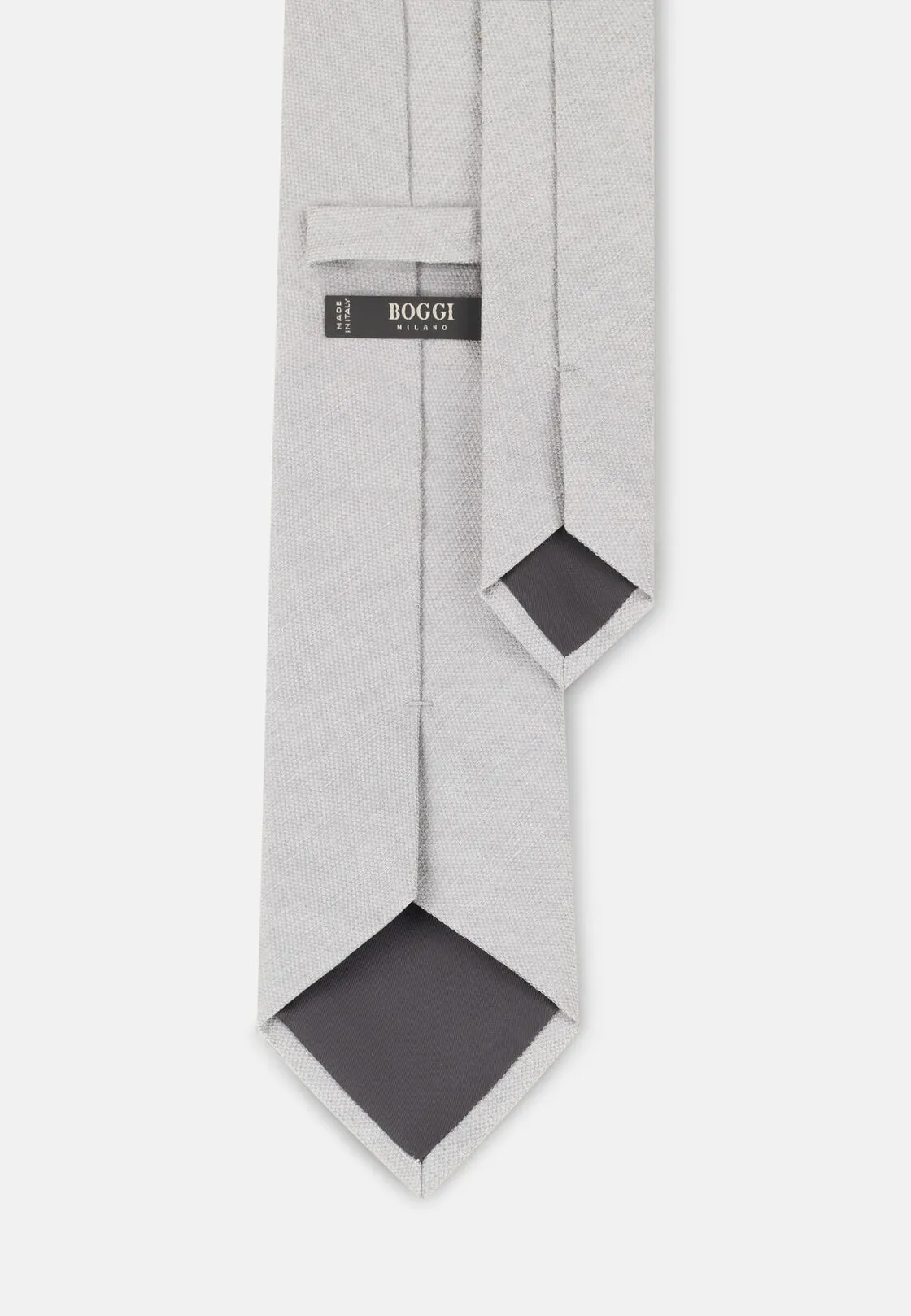 Boggi, Cravatta Cerimonia Jacquard Armaturato In Seta, Uomo, - immagine 3
