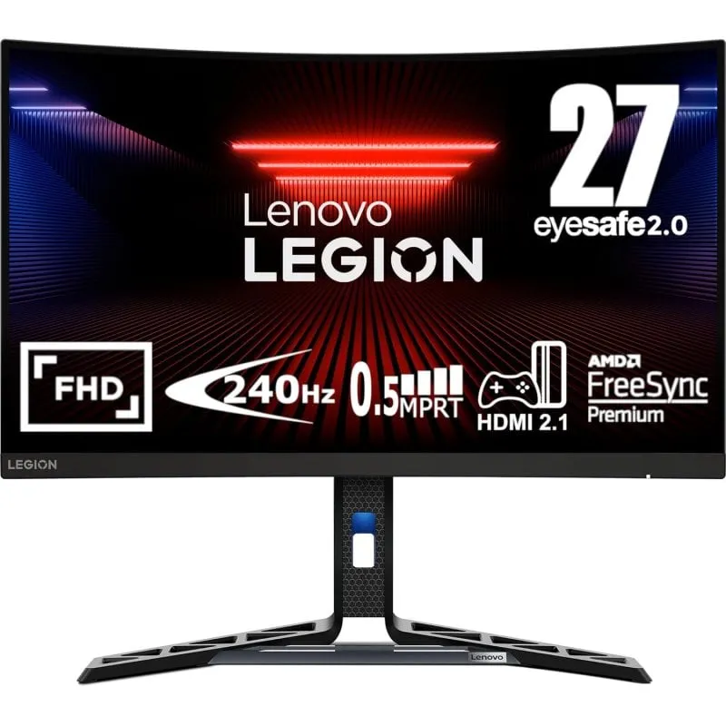 Lenovo Legion R27fc-30 27" LED VA FullHD 240Hz FreeSync Premium Curvo - immagine 1