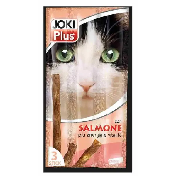 Joki Plus 3 Stick 15 gr snack per gatto Salmone (scadenza: 30/11/2026) - immagine 1