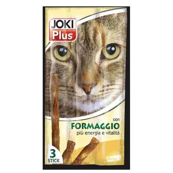Joki Plus 3 Stick 15 gr snack per gatto Stick al formaggio - immagine 1