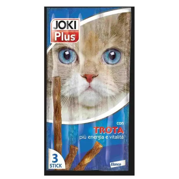 Joki Plus 3 Stick 15 gr snack per gatto Stick alla trota (scadenza: 28/02/2027) - immagine 1