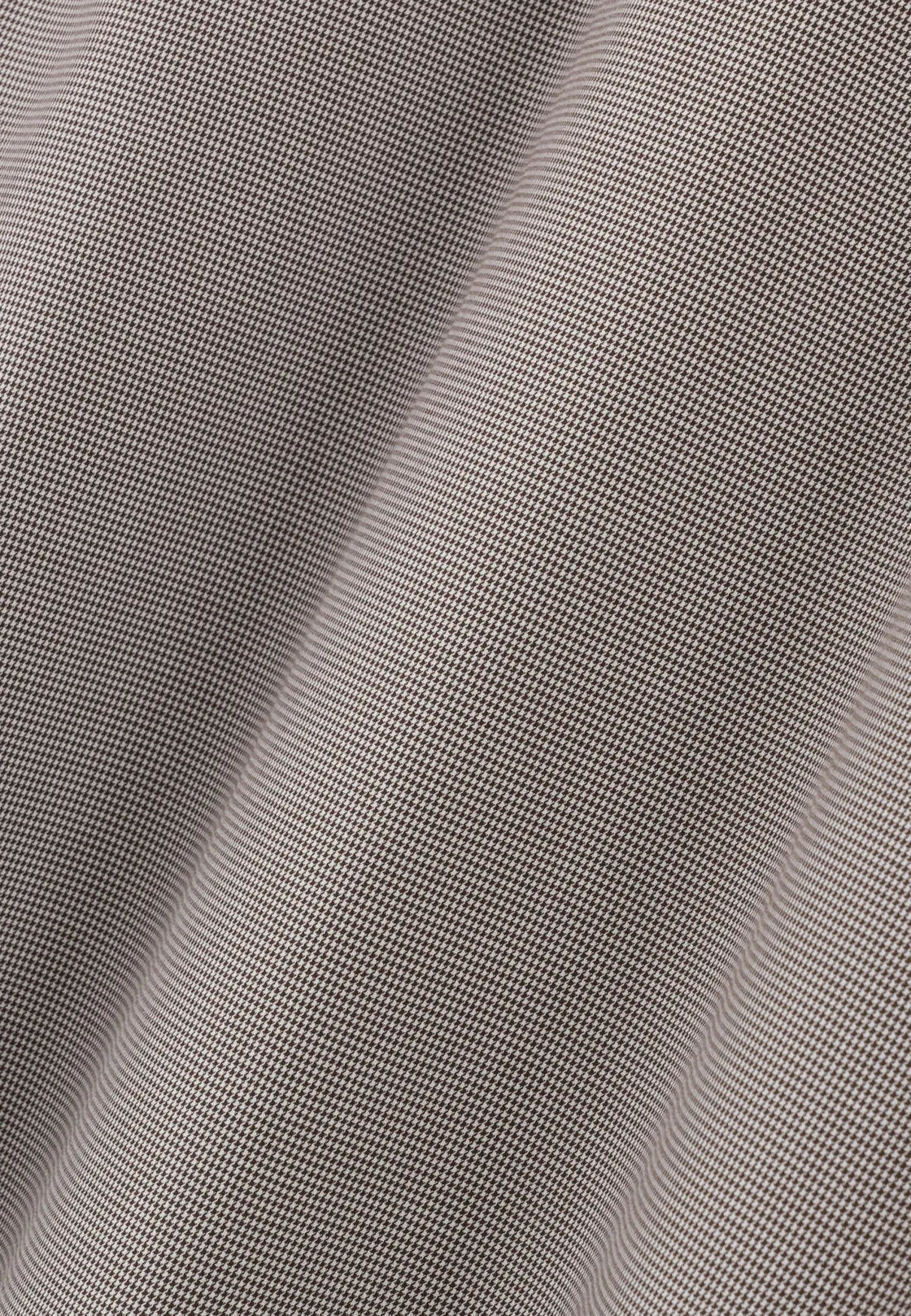 Boggi, Camicia Pied De Poule In Cotone Non-iron Regular Fit, Uomo, Marrone, Taglia: 44 - immagine 5