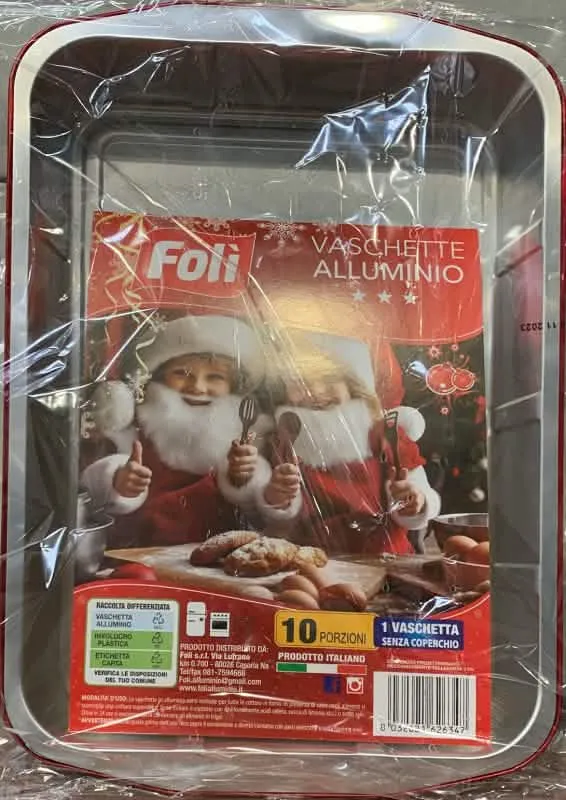 Contenitore Natalizio Tri Forza 10 Porzioni - immagine 1
